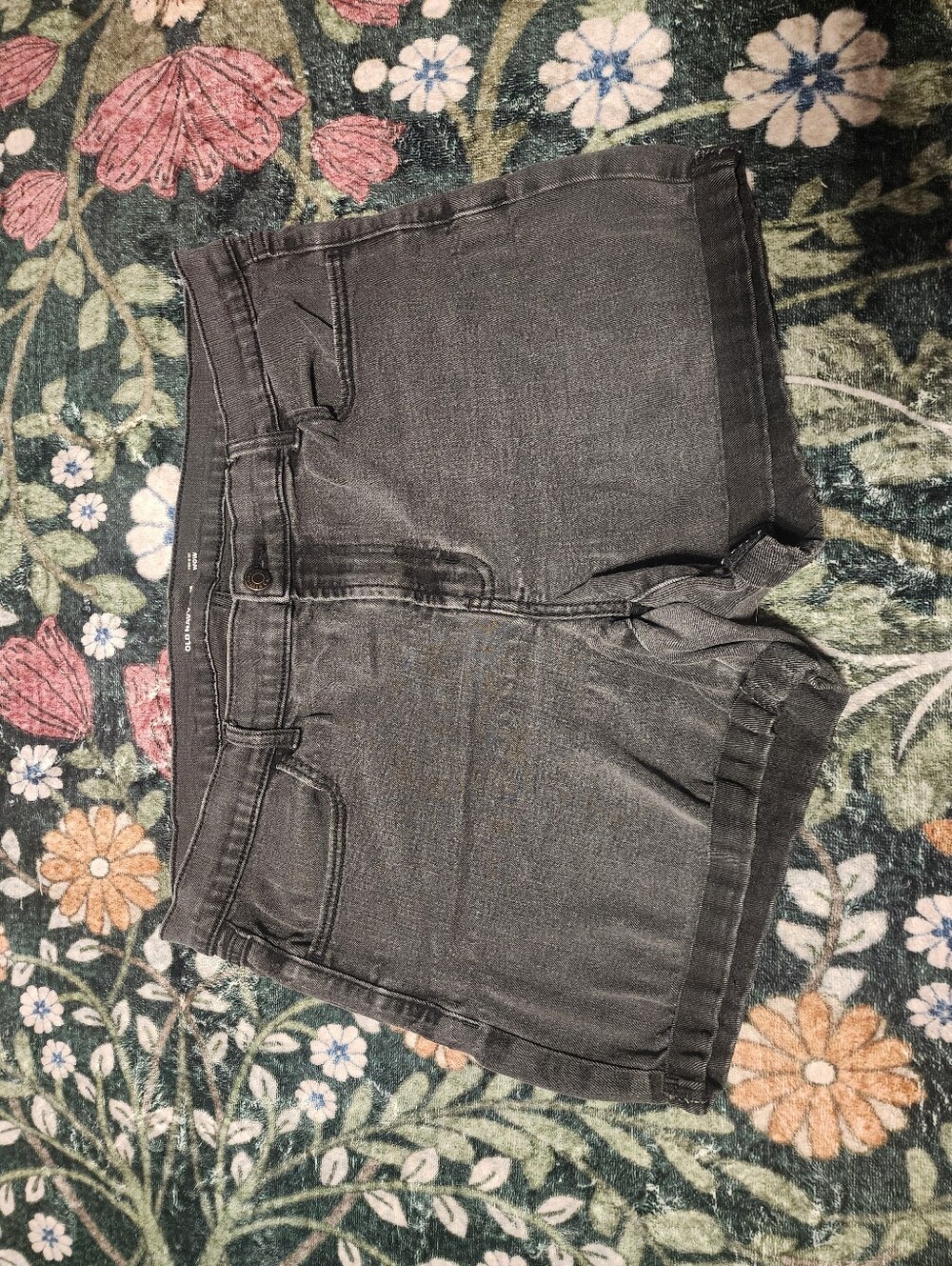 Old Navy Gray Denim Jean Shorts